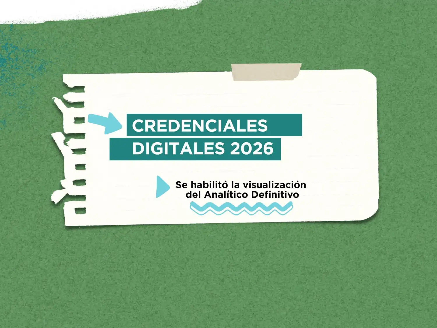 Docentes ya pueden consultar el Analítico Definitivo de la Credencial de Puntaje Digital