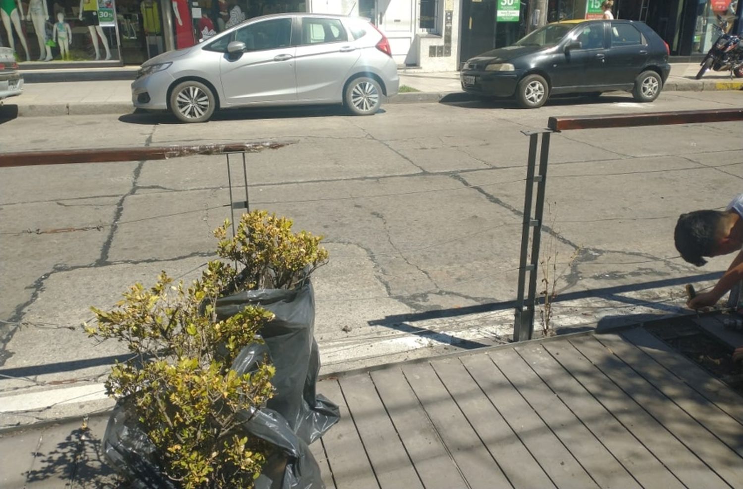 "Los destrozos del deck fueron por una mezcla entre peso y velocidad"