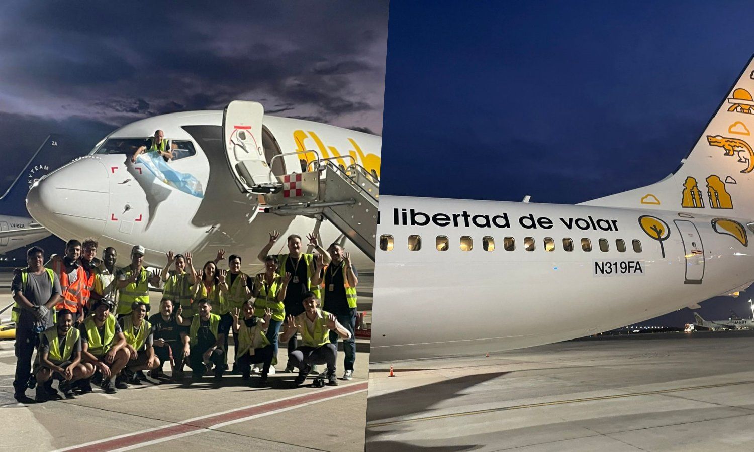 Llegó al aeropuerto de Ezeiza el noveno Boeing 737-800 de Flybondi