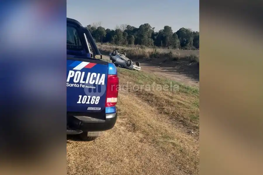 Otro accidente de tránsito en la Ruta N34: tres vehículos involucrados