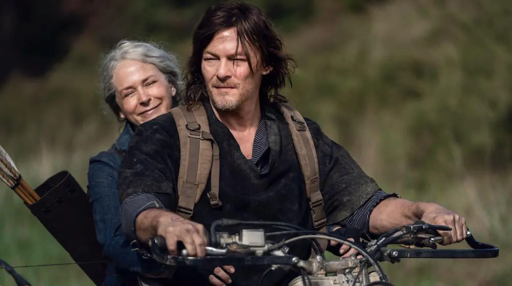 Daryl y Carol. The Walking Dead.