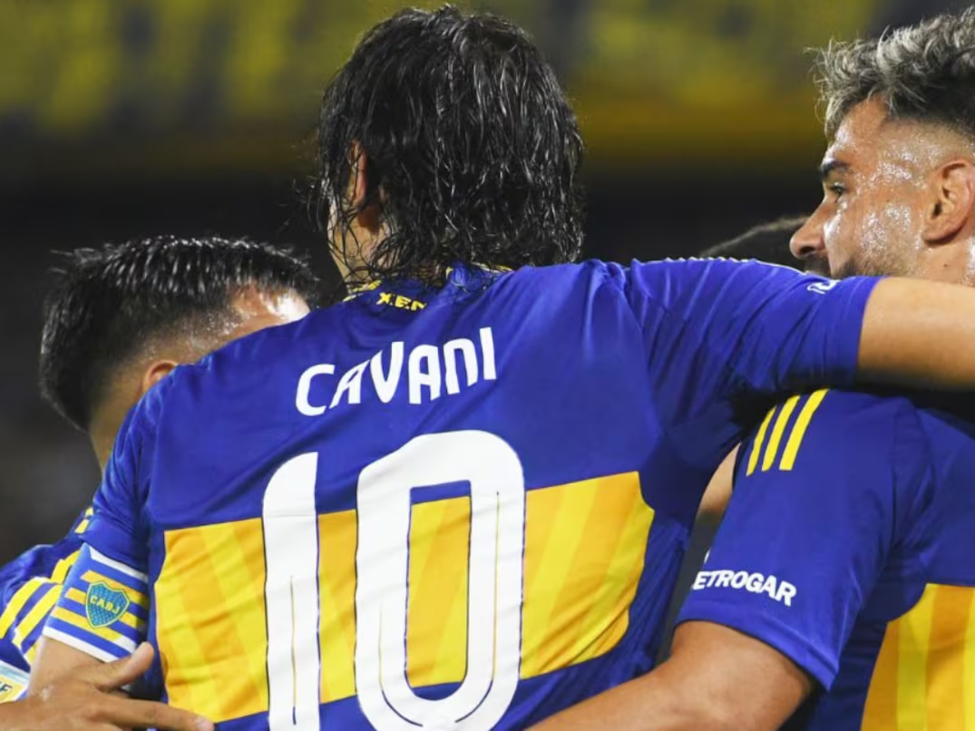 Cavani será titular junto a Merentiel en la ofensiva Xeneize.