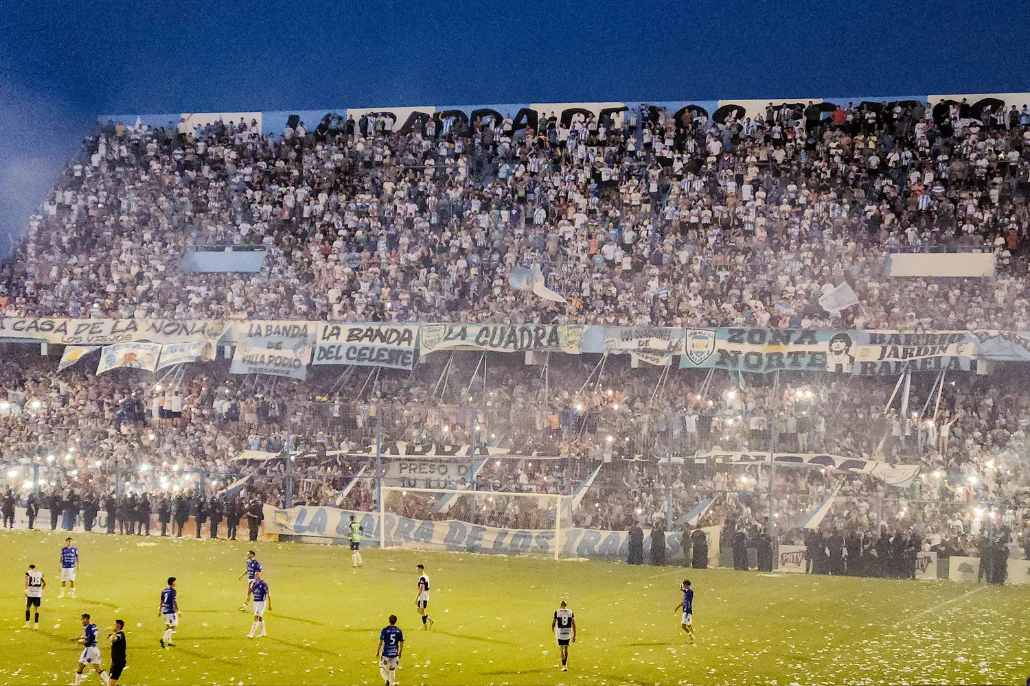 Los socios deberán descargar una app para el ingreso al "Monumental". Foto: Radio Rafaela