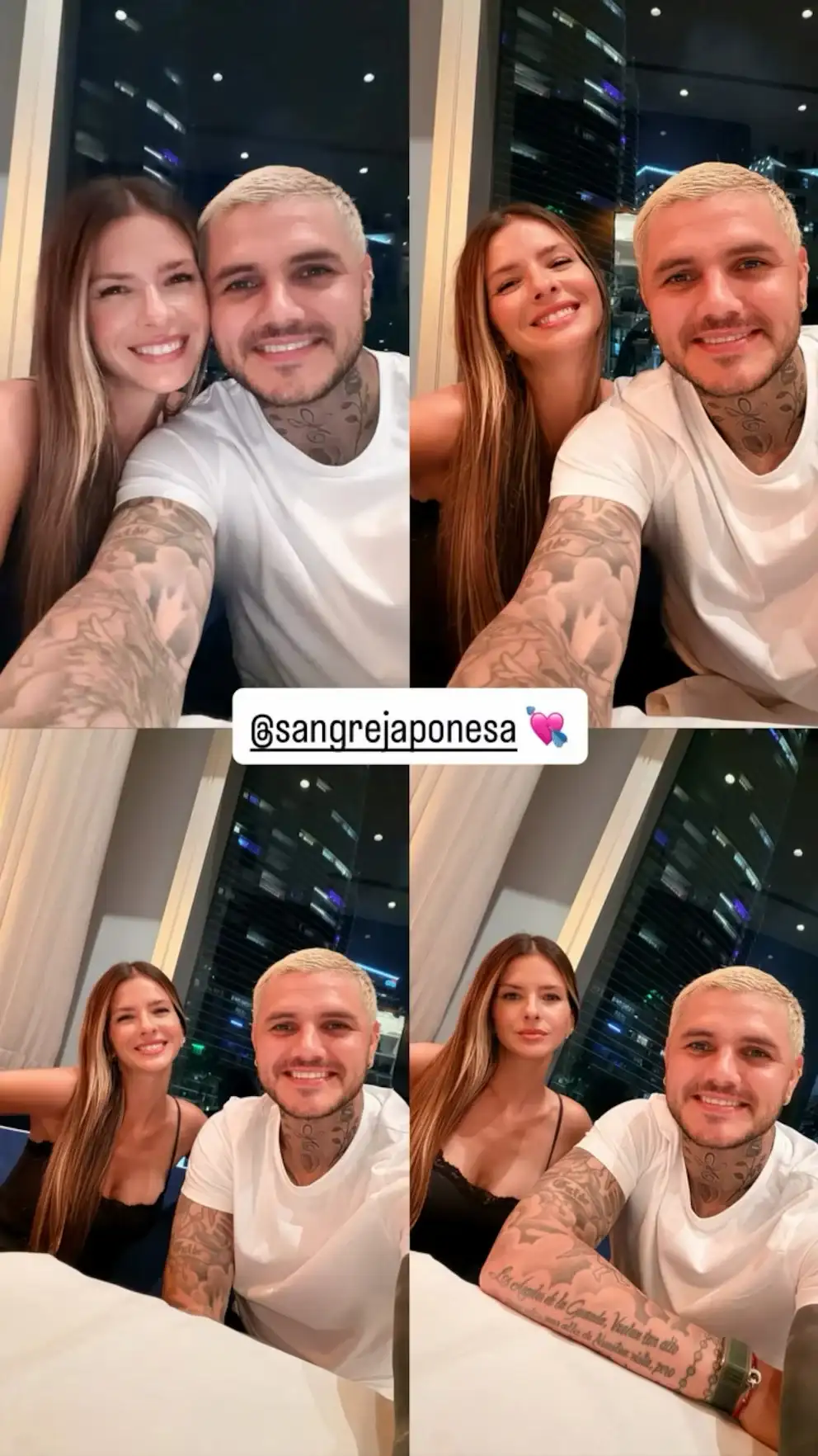 salida romántica de la China Suárez con Mauro Icardi - 1