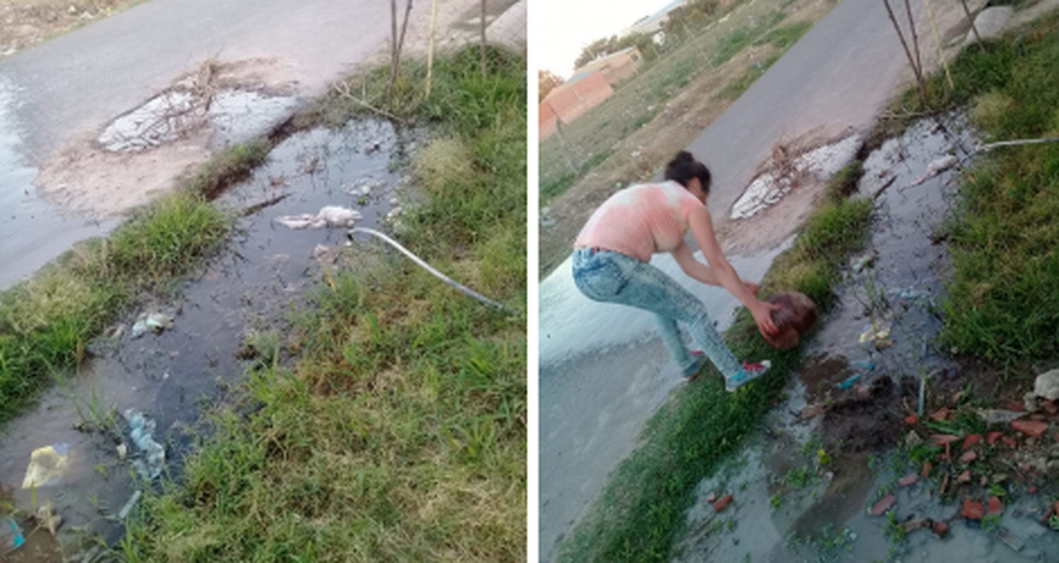 Reporte ciudadano: “Caño roto y olor insoportable”