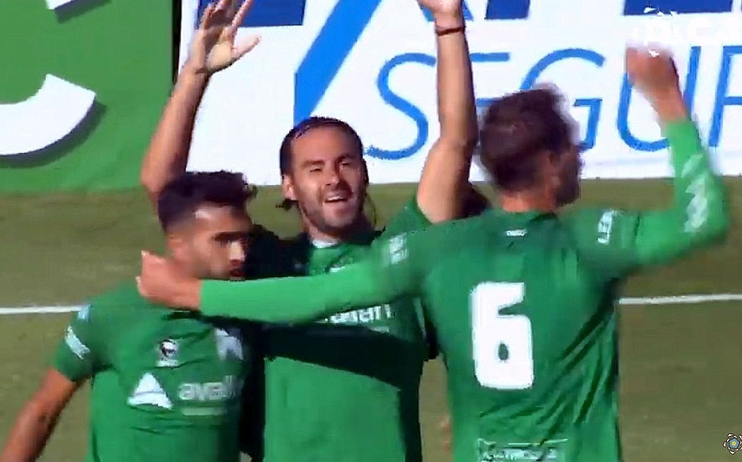 Enzo Díaz hizo dos goles