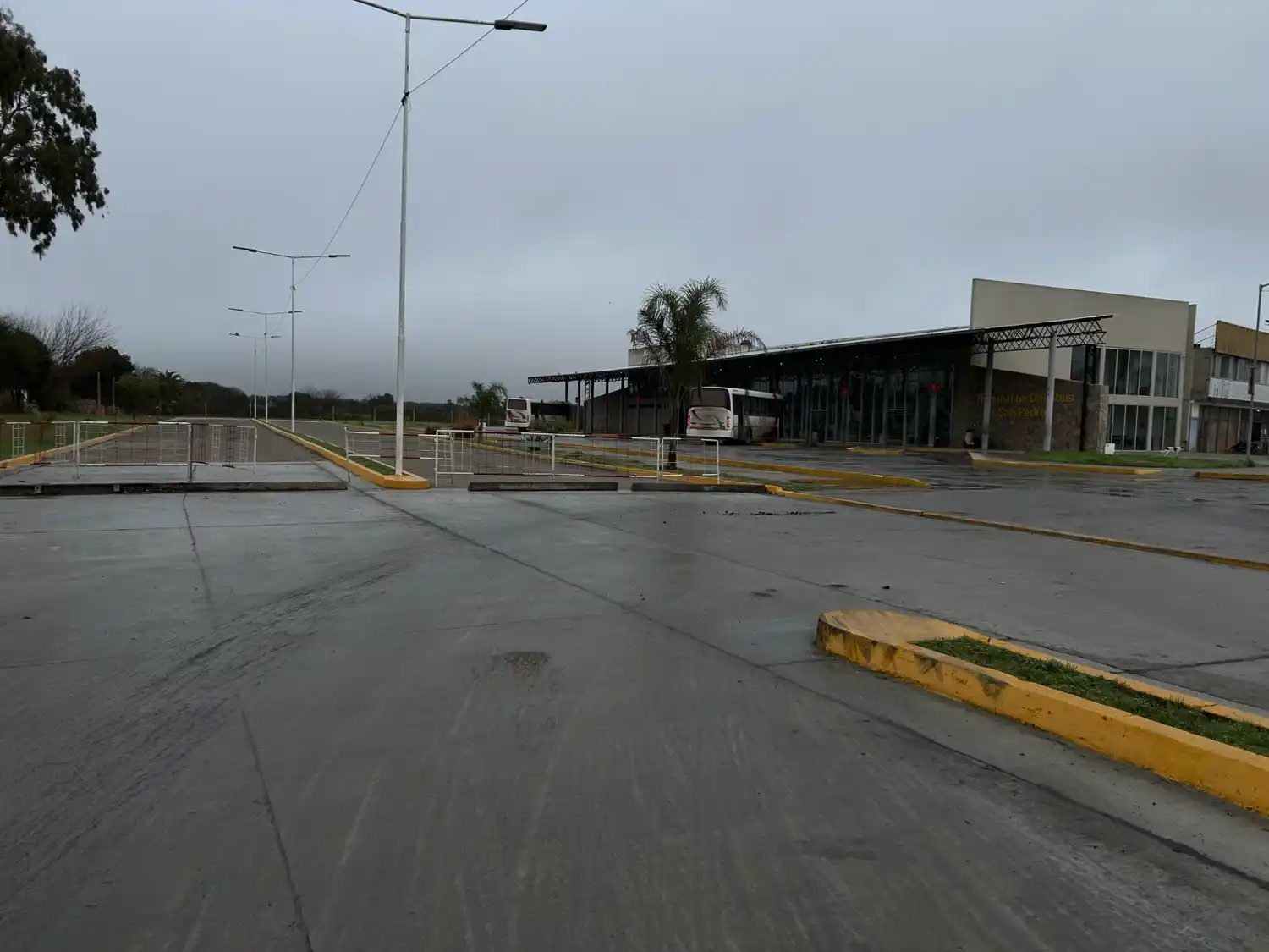 Obras en la Terminal de Ómnibus