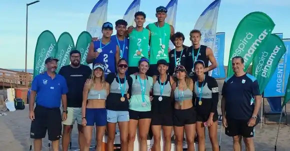 Antes de iniciar la actividad en Chapdamalal, Belén Enríquez fue segunda en Pinamar