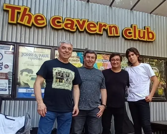 Héctor Lupino, Néstor Quintana, Andrés Mazzitelli y Tahiel D’onofrio