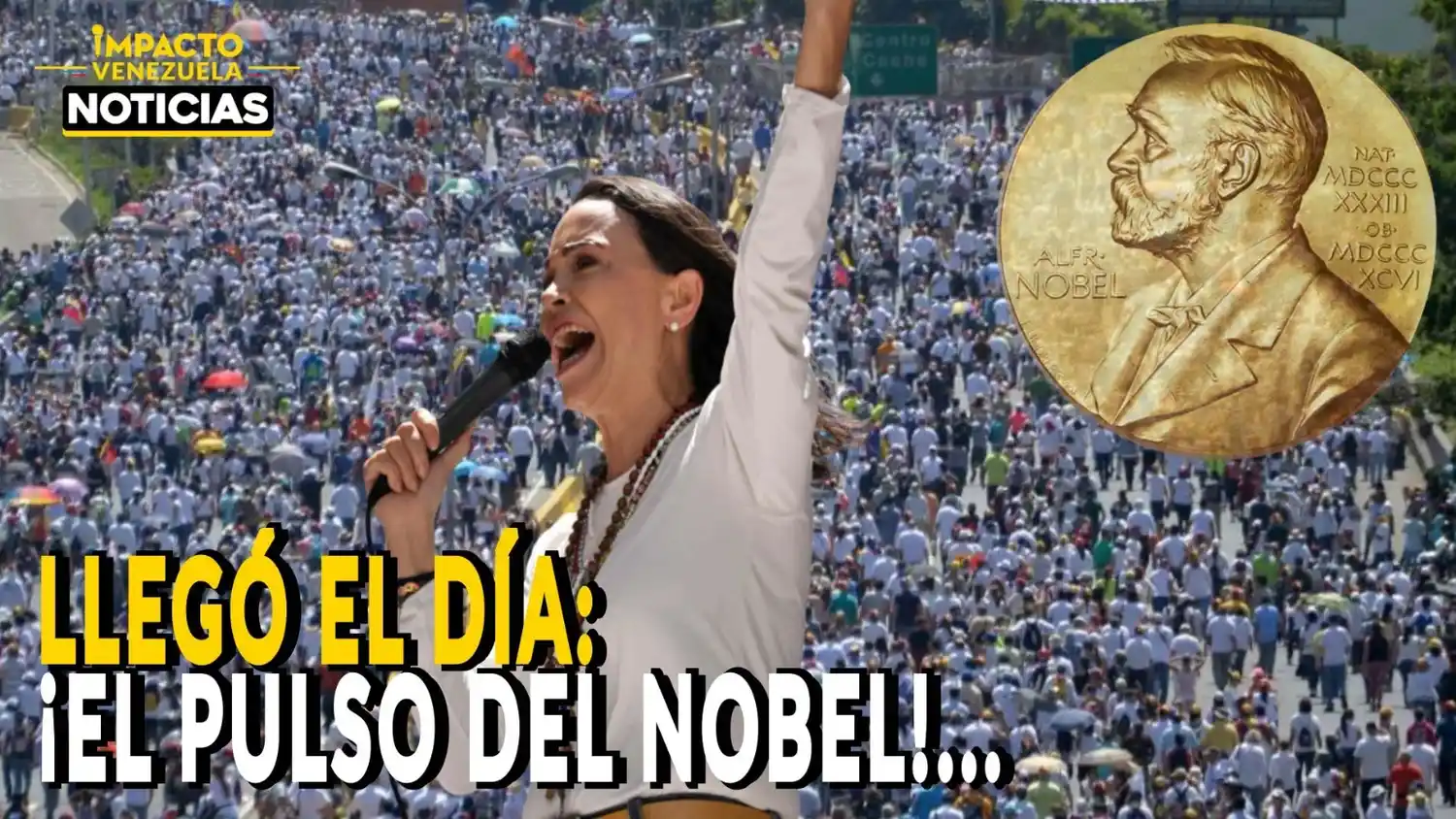 PULSO EN OSLO: protesta de “pacifistas” pro-Maduro intenta deslegitimar el Nobel y María Corina está firme - VIDEO