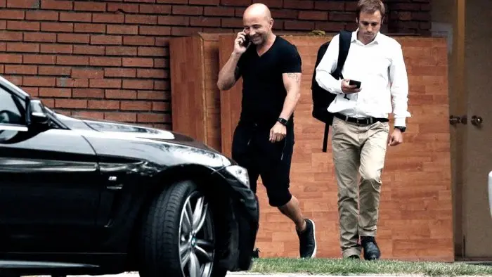 Sampaoli se reunió con Pizarro, Mercado y Banega en Sevilla