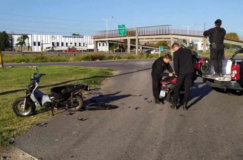 Un motociclista murió tras un fuerte choque en zona sudoeste