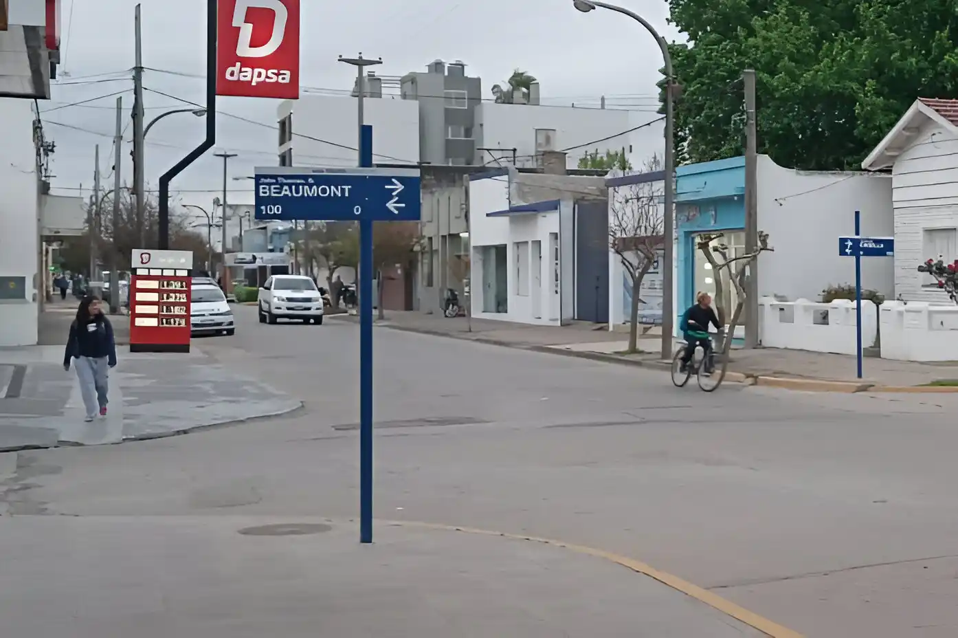 señalética nueva calle beaumont