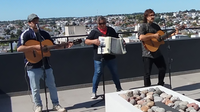 Fisión estrenó "Sunset en la terraza", el ciclo de música local en las vistas más asombrosas