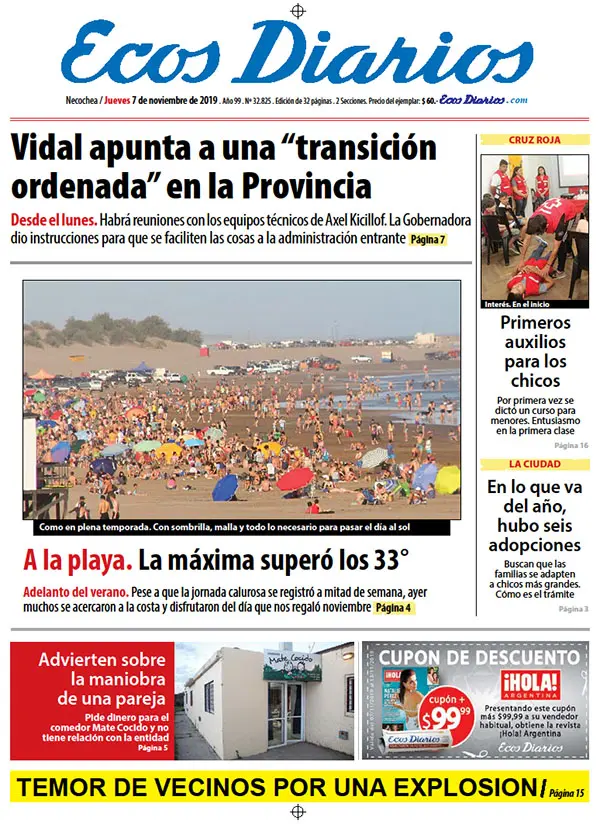 Tapa del 7 de octubre de 2019