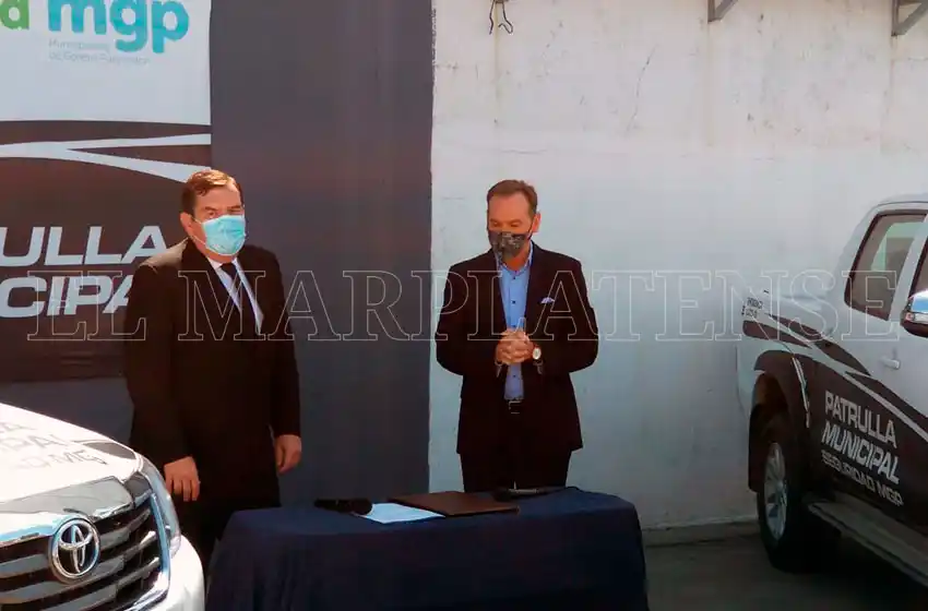 Asumió Horacio García: "Tenemos que fortalecer el vínculo con las fuerzas nacionales y provinciales"