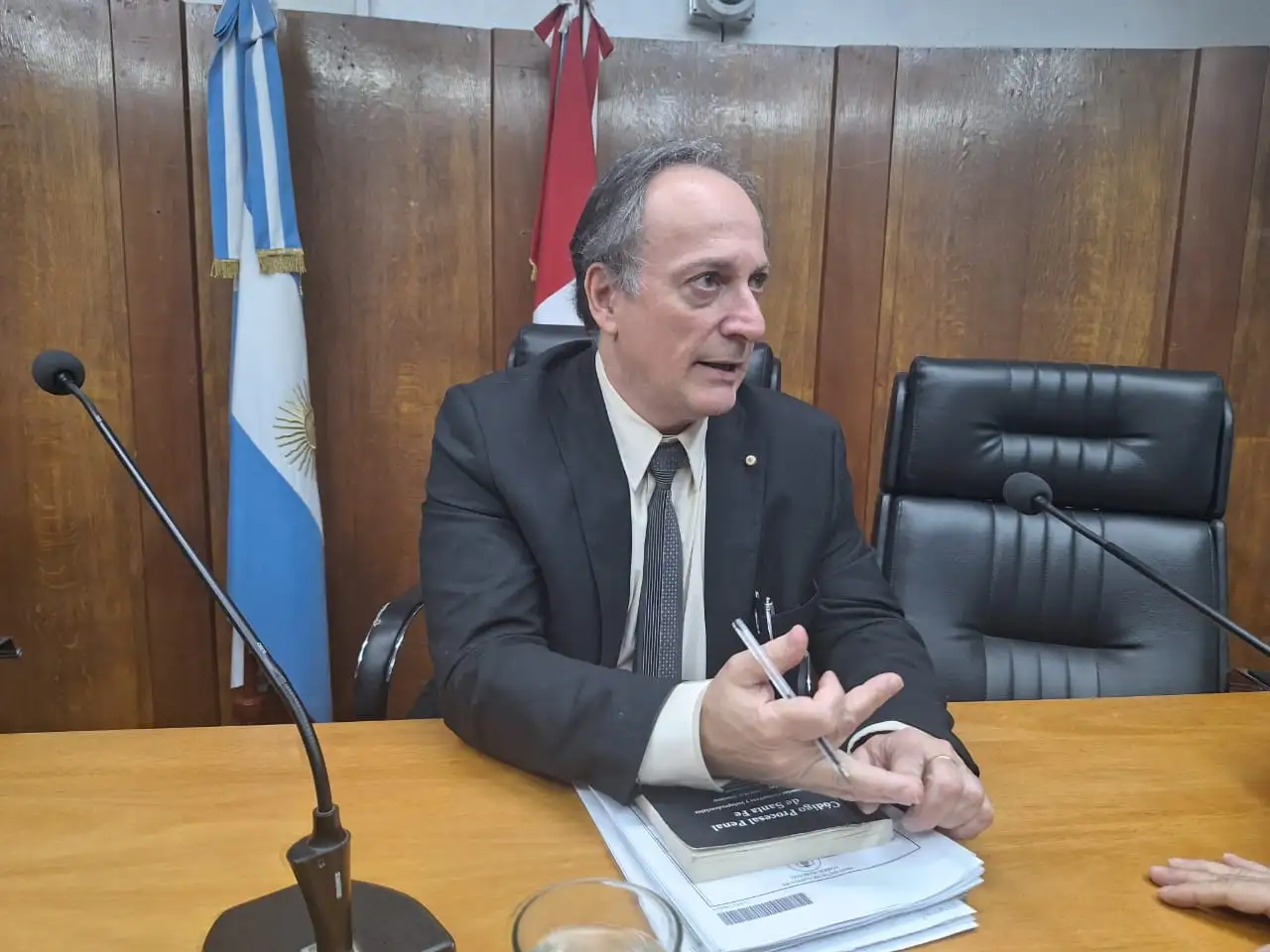 El juez Tomás Orso resolvió conceder el recurso de inconstitucionalidad a la Fiscalía en el caso de la Megaestafa Inmobiliaria. Foto: Gentileza