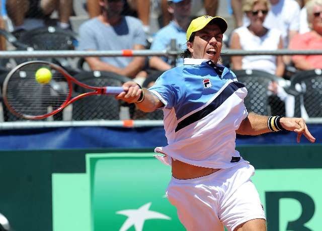 Copa Davis: Berlocq se quedó con el primer punto ante Italia