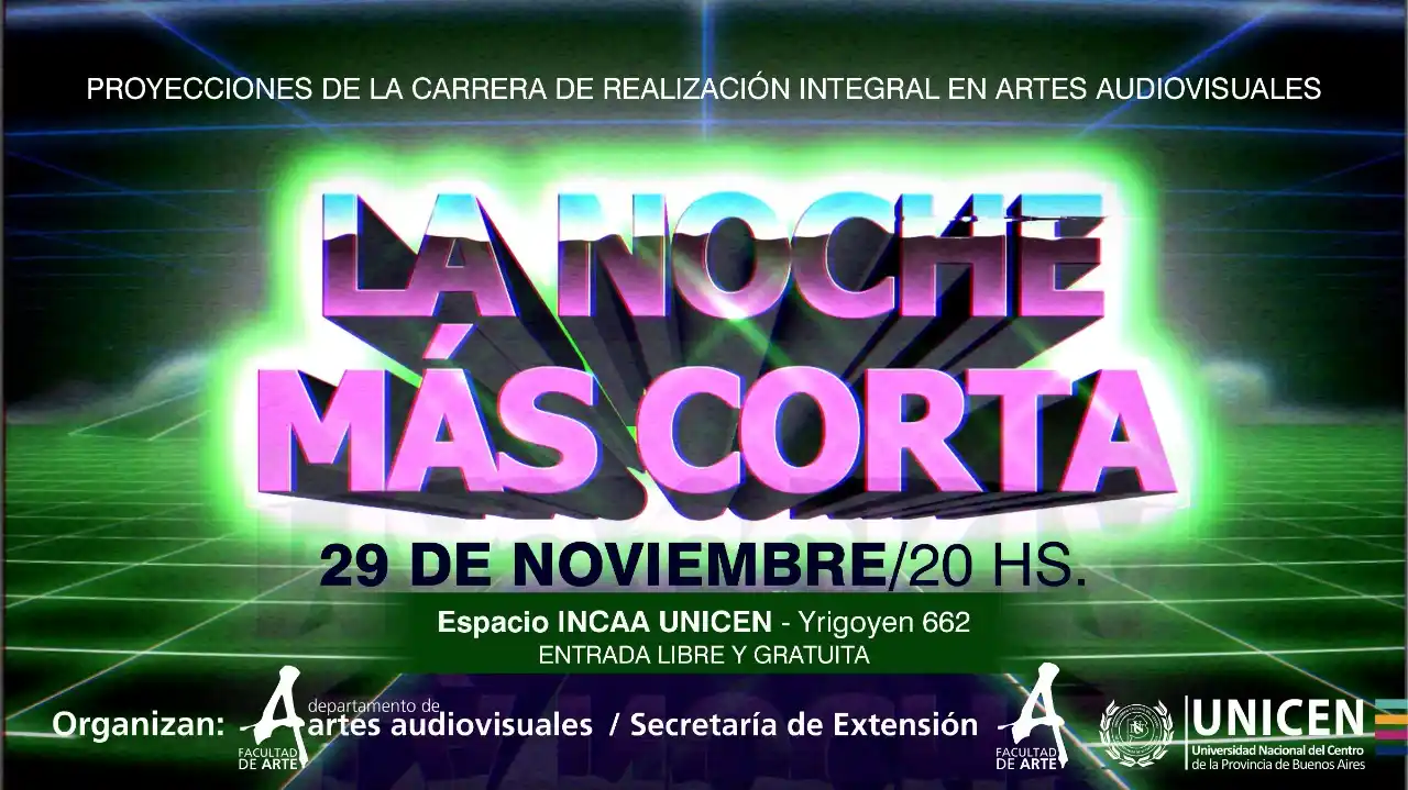 Las producciones de alumnos de Realización de Artes Audiovisuales podrán verse en “La Noche más Corta”