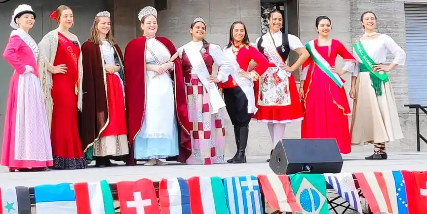 Los inmigrantes de Concordia vivieron la previa de su fiesta