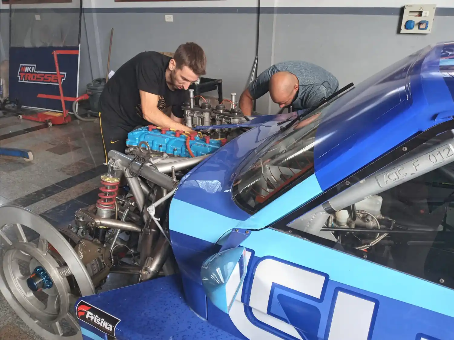 Siguen los trabajos en el UR.