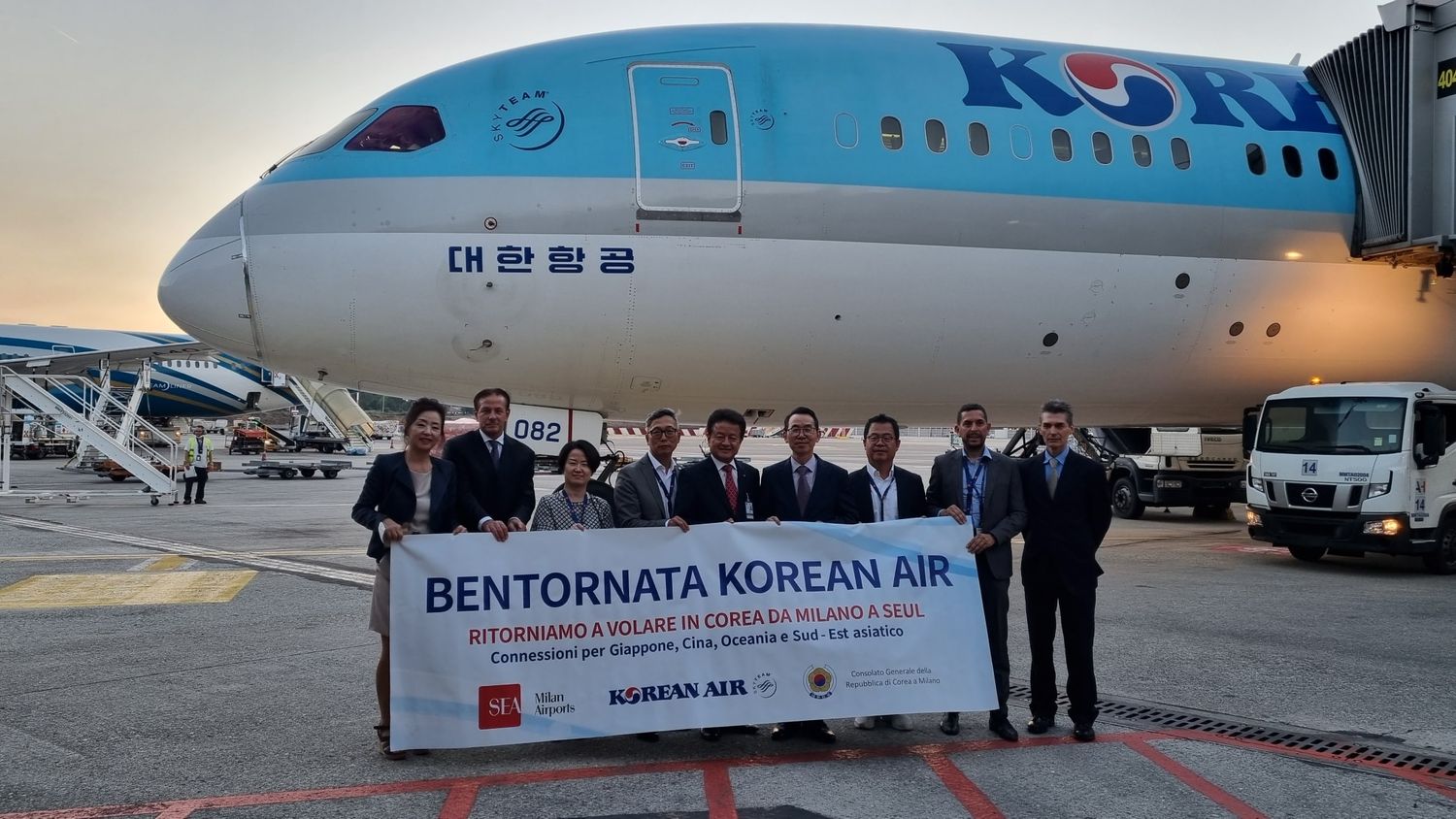 Korean Air restores its European network after two years