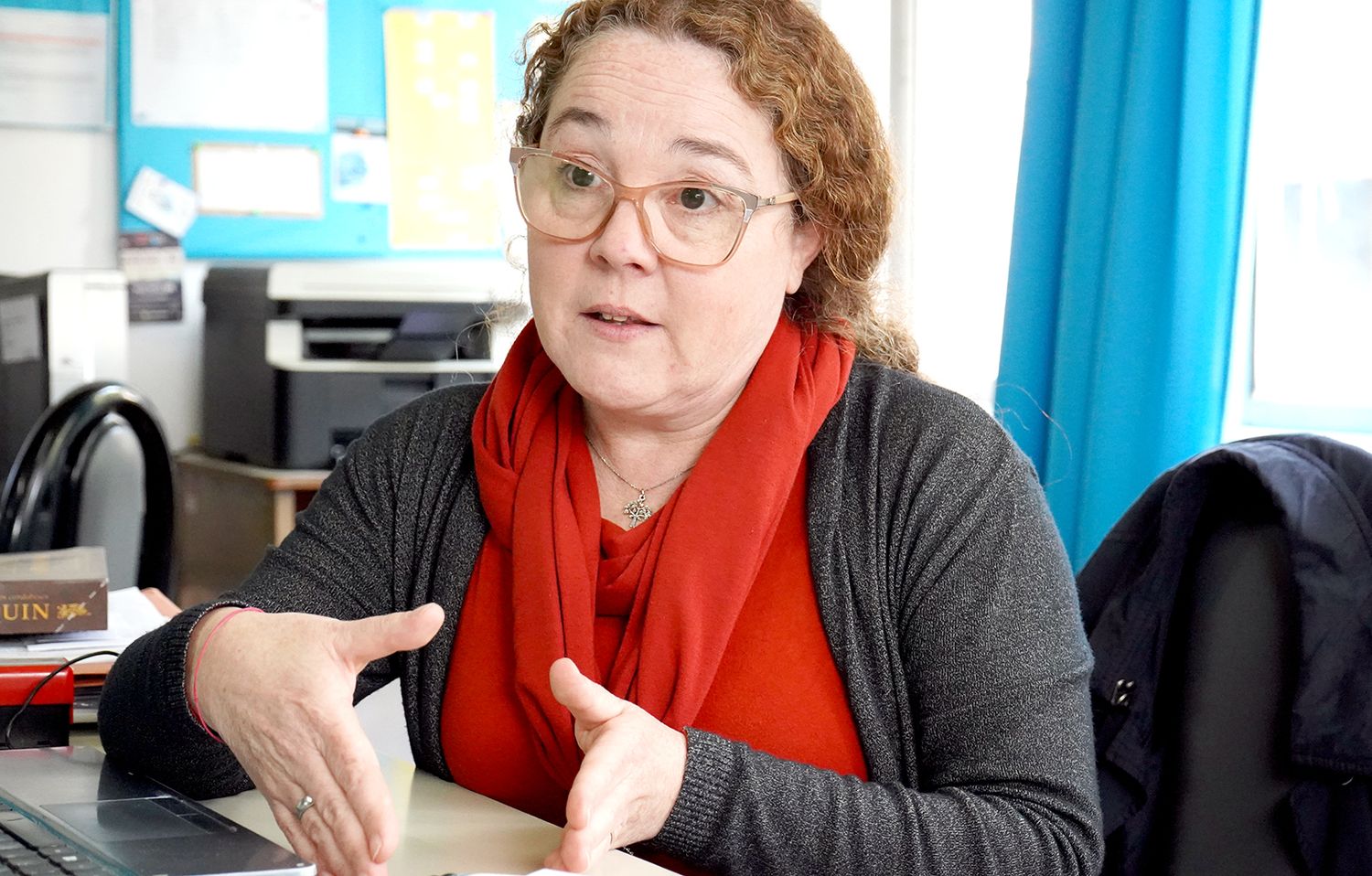 Elsa Guillermo. Jefa Distrital de Educación