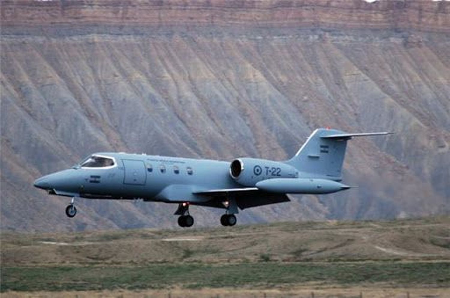 La Fuerza Aérea Argentina recuperó un LearJet 35 A para uso aeromédico