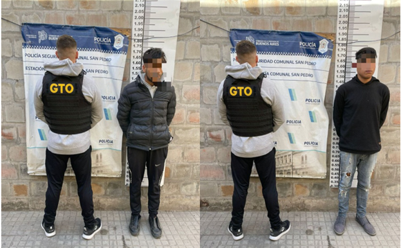 Dos conocidos jóvenes delincuentes detenidos tras allanamiento por robo
