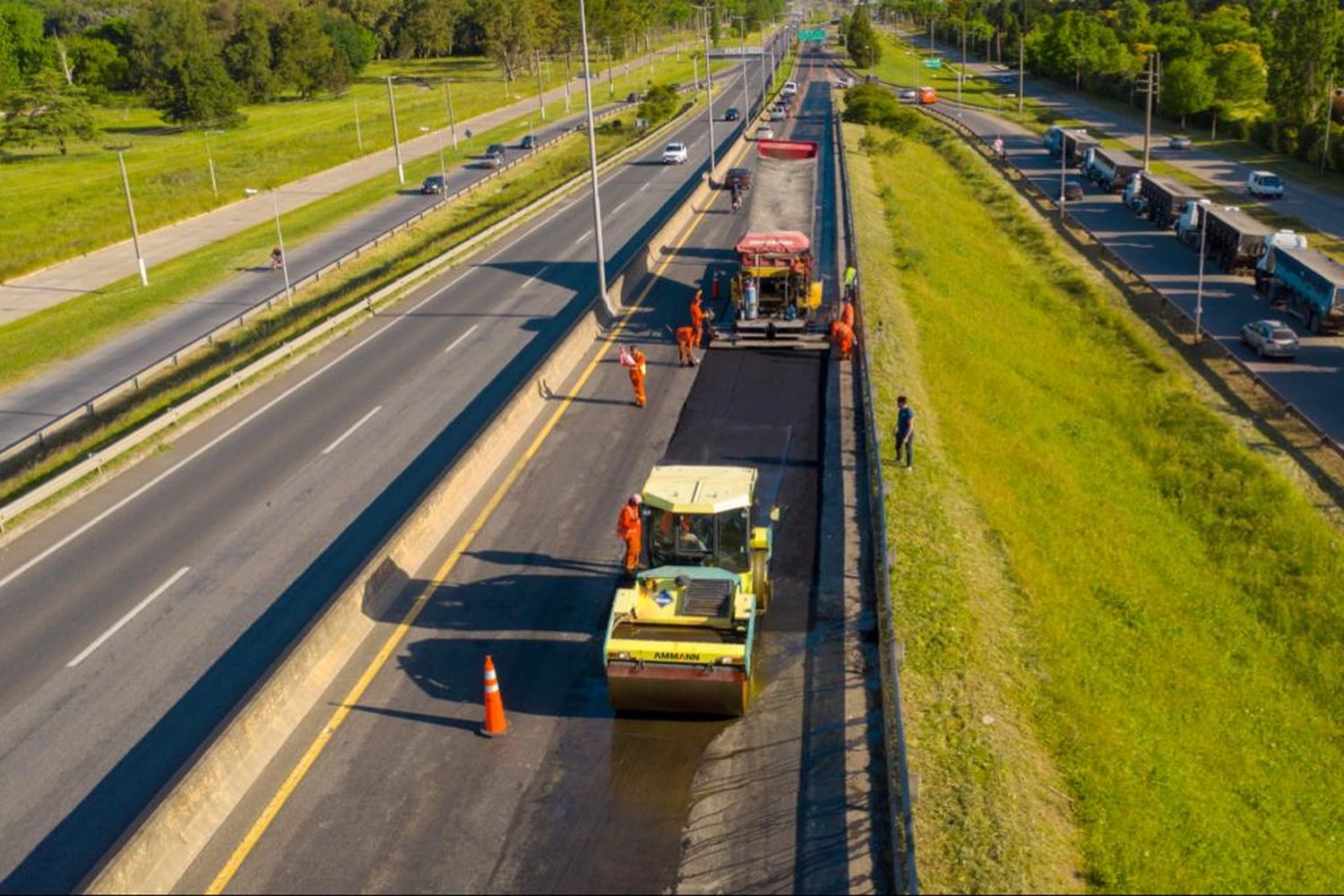 ⚠ El tránsito en vivo: dónde podrían generarse demoras por obras en ruta a la Costa Atlántica este fin de semana largo