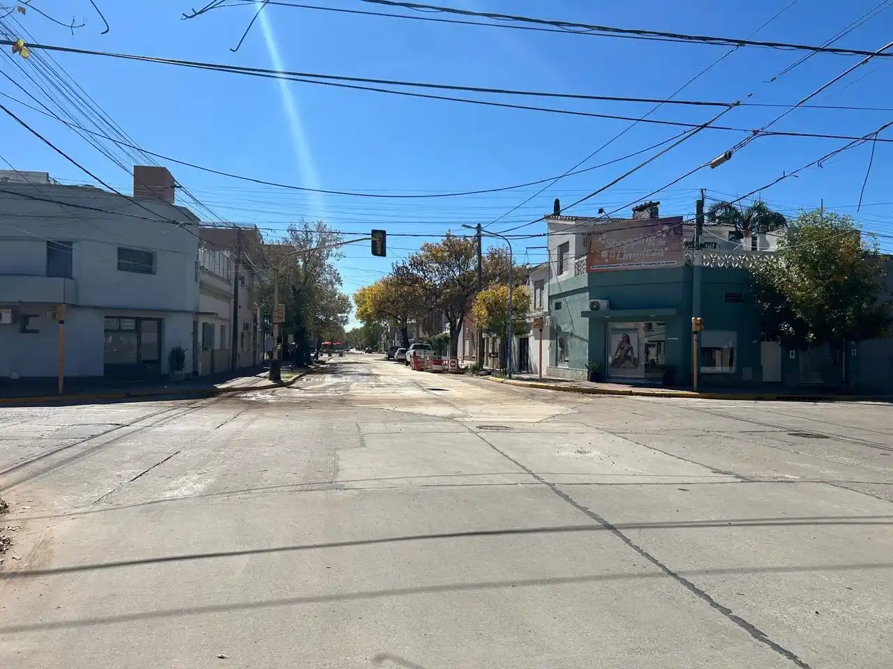 Está nuevamente habilitado el tránsito en Suipacha y Roca