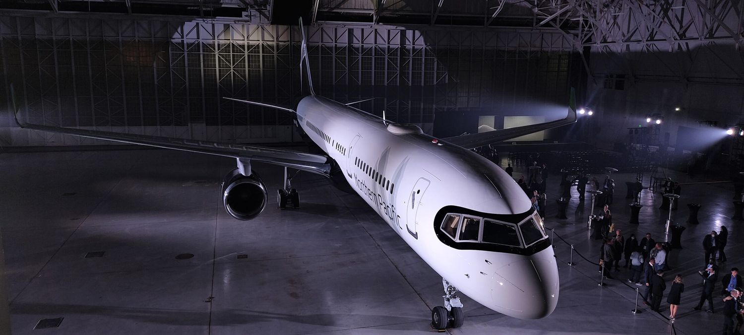 Classy and Modern: Northern Pacific unveiled its first Boeing 757-200