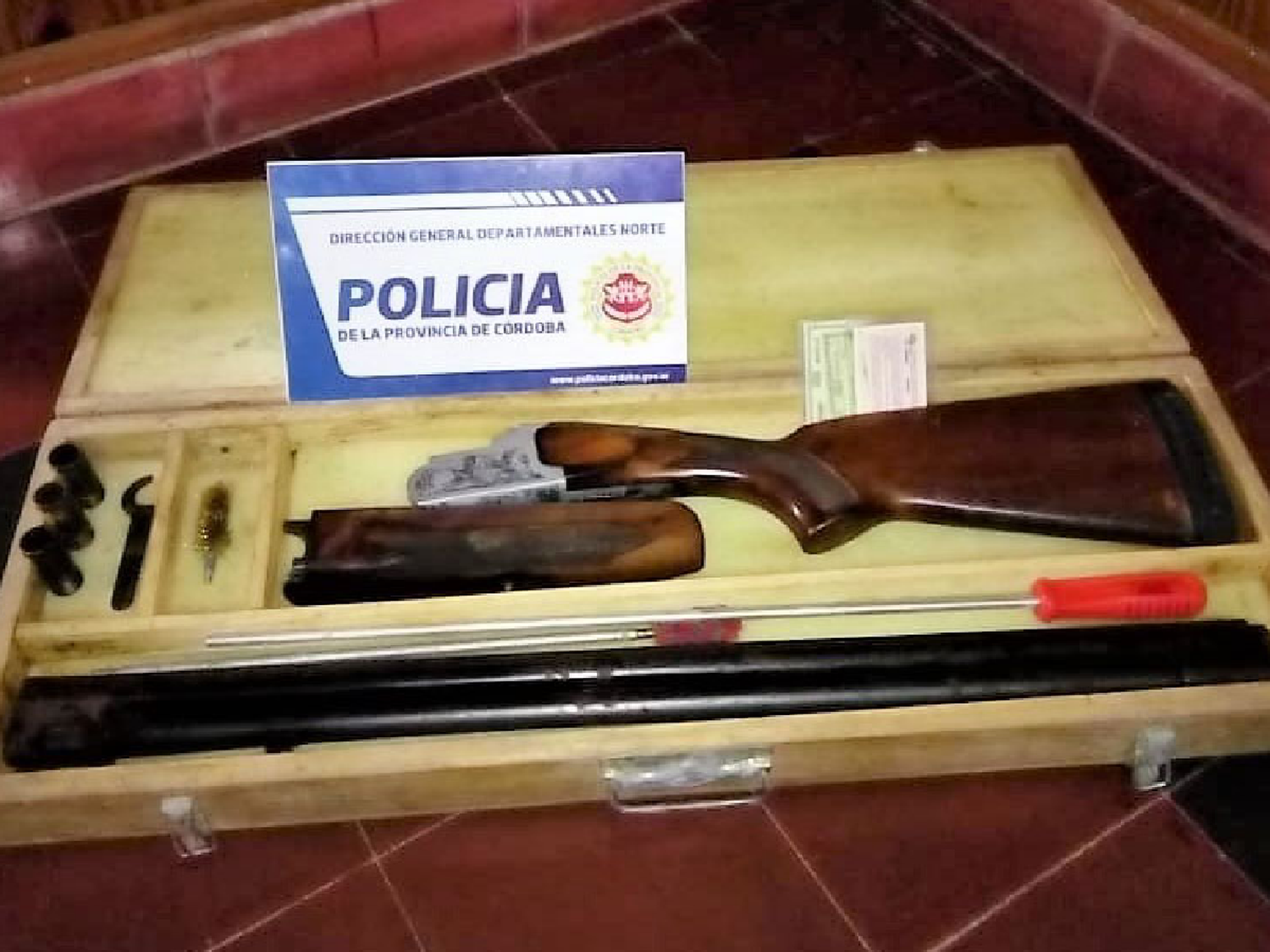 Brinkmann: detienen a joven y secuestran arma