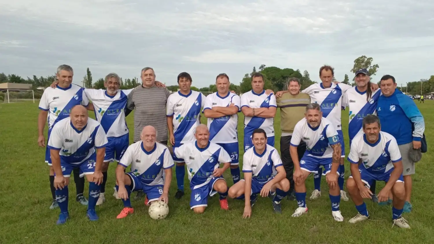 Liga de Veteranos en Gualeguay: Empates, goleadas y partidos ajustados en el predio de Barrio Norte
