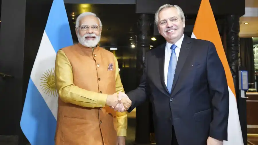 Alemania: Alberto Fernández se reunió con Narendra Modi, presidente de India