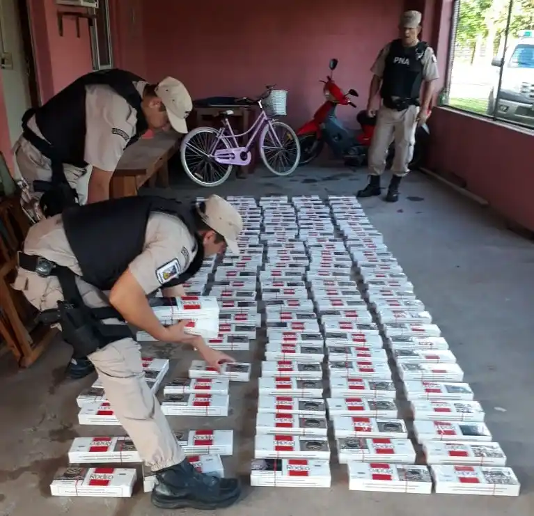 Se desbarató una banda dedicada al contrabando de mercadería