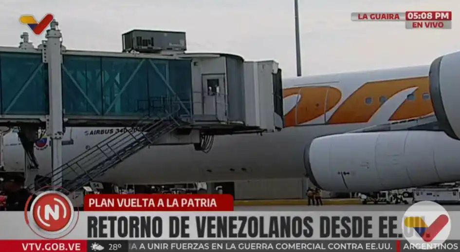 Llegaron 178 venezolanos deportados de EE.UU. 10Abr (+Detalles)