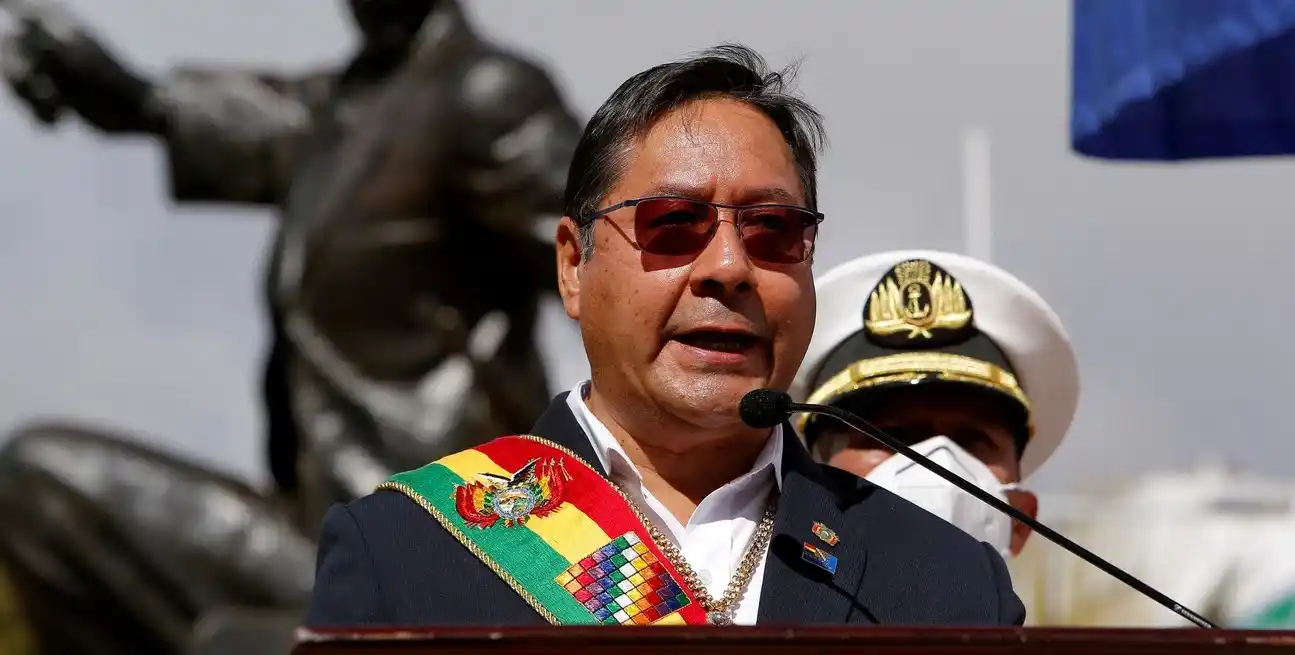 Luis Arce, Presidente de Bolivia.