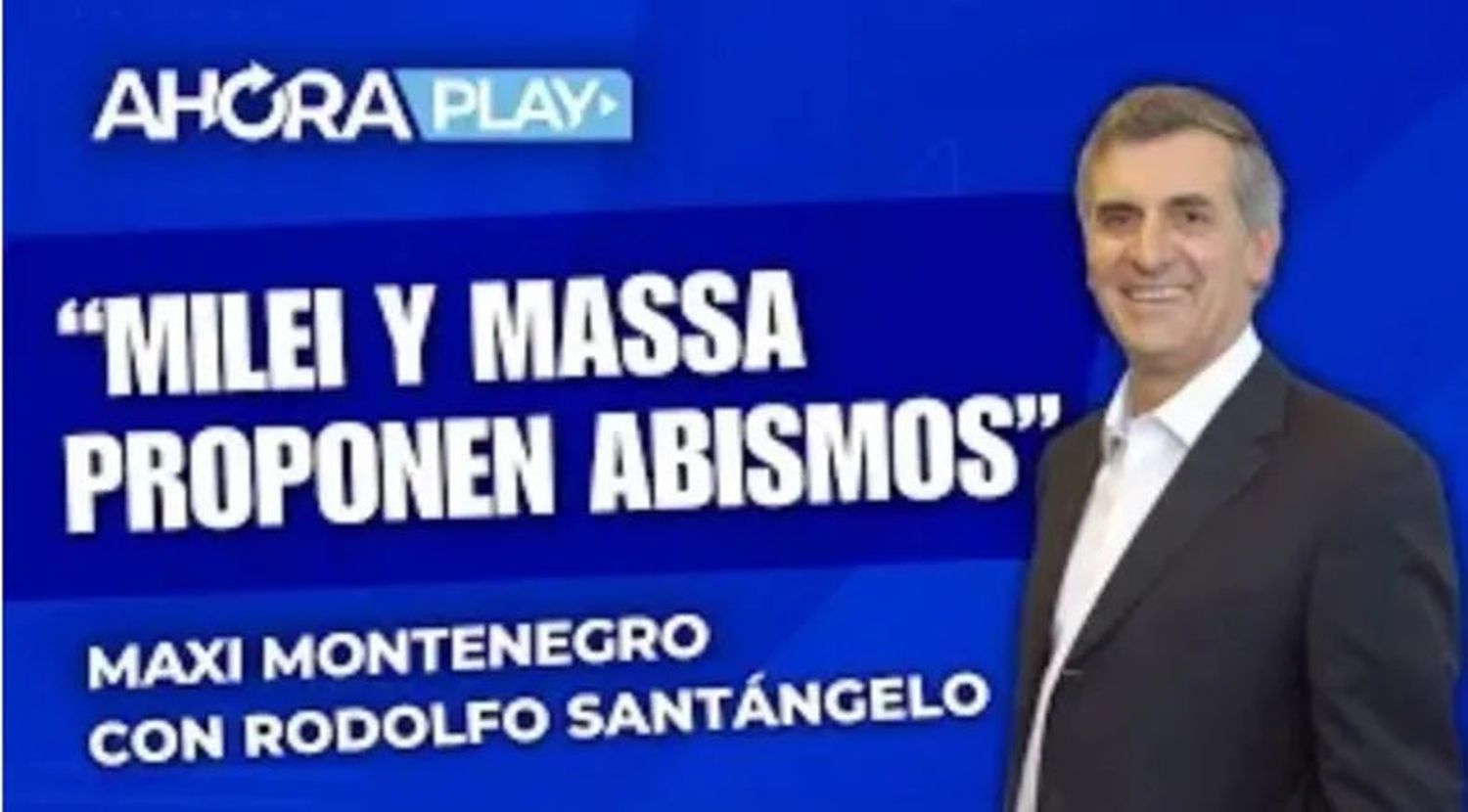 "Javier Milei y Sergio Massa proponen abismos"