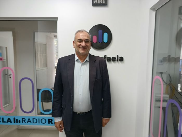 Alcides Calvo en Radio Rafaela