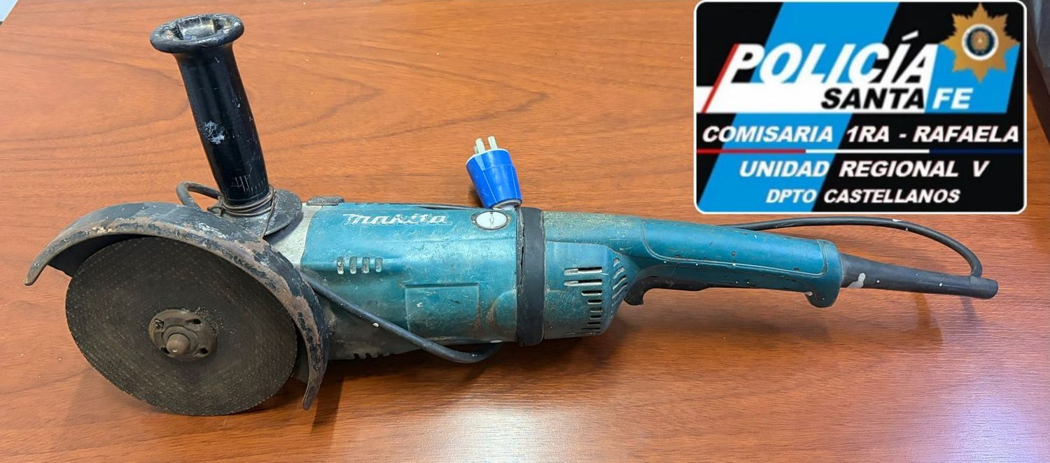 Tiró la bici, una amoladora y huyó a las corridas cuando descubrió que lo seguía la policía