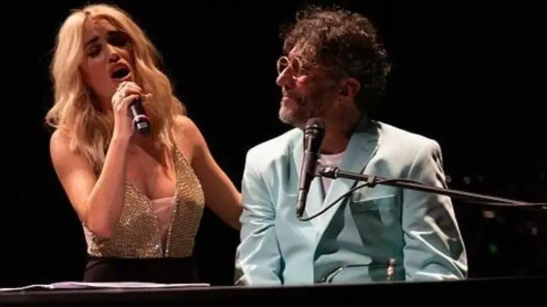 Fito Páez cantó junto a Lali Espósito en Miami