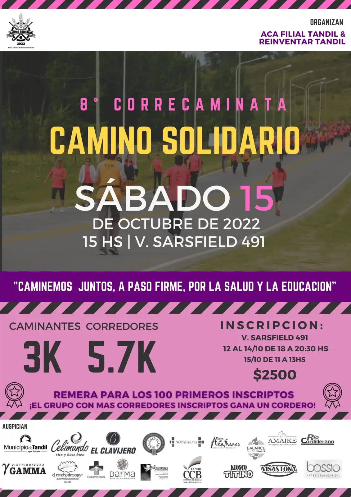 Se realizará la 8° Correcaminata Reinventar Celiacos