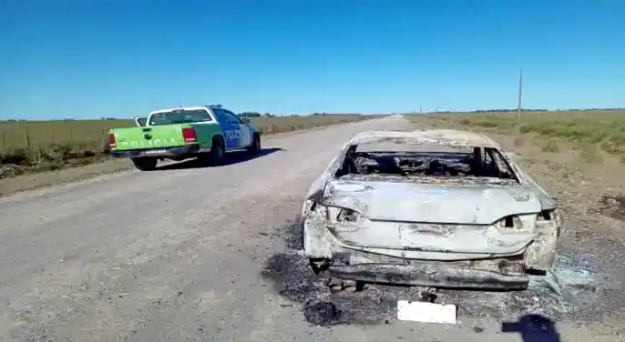 Rodado hallado en la mañana de hoy en un camino rural olavarriense