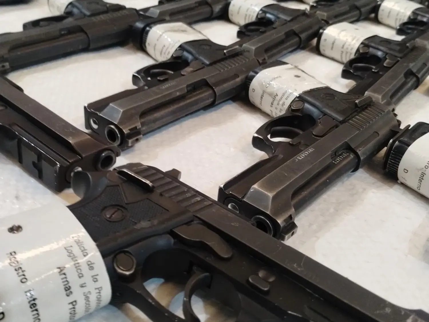Fuerzas de Seguridad podrán reutilizar armas decomisadas: "Es un modelo que se puede replicar en la provincia"