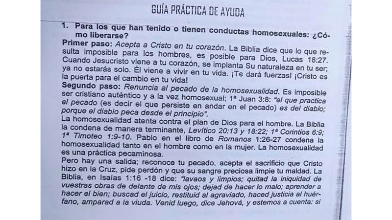 Repudian a un colegio de Paraná por enseñar como “no aceptar a los homosexuales”