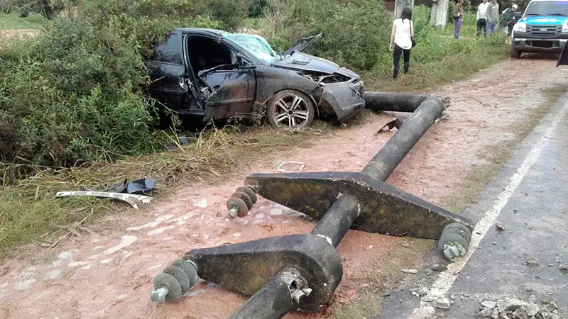 Milagroso accidente en el Departamento Uruguay 