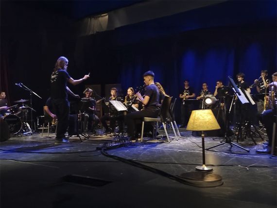 La Banda Juvenil Municipal estrenó su nueva producción audiovisual