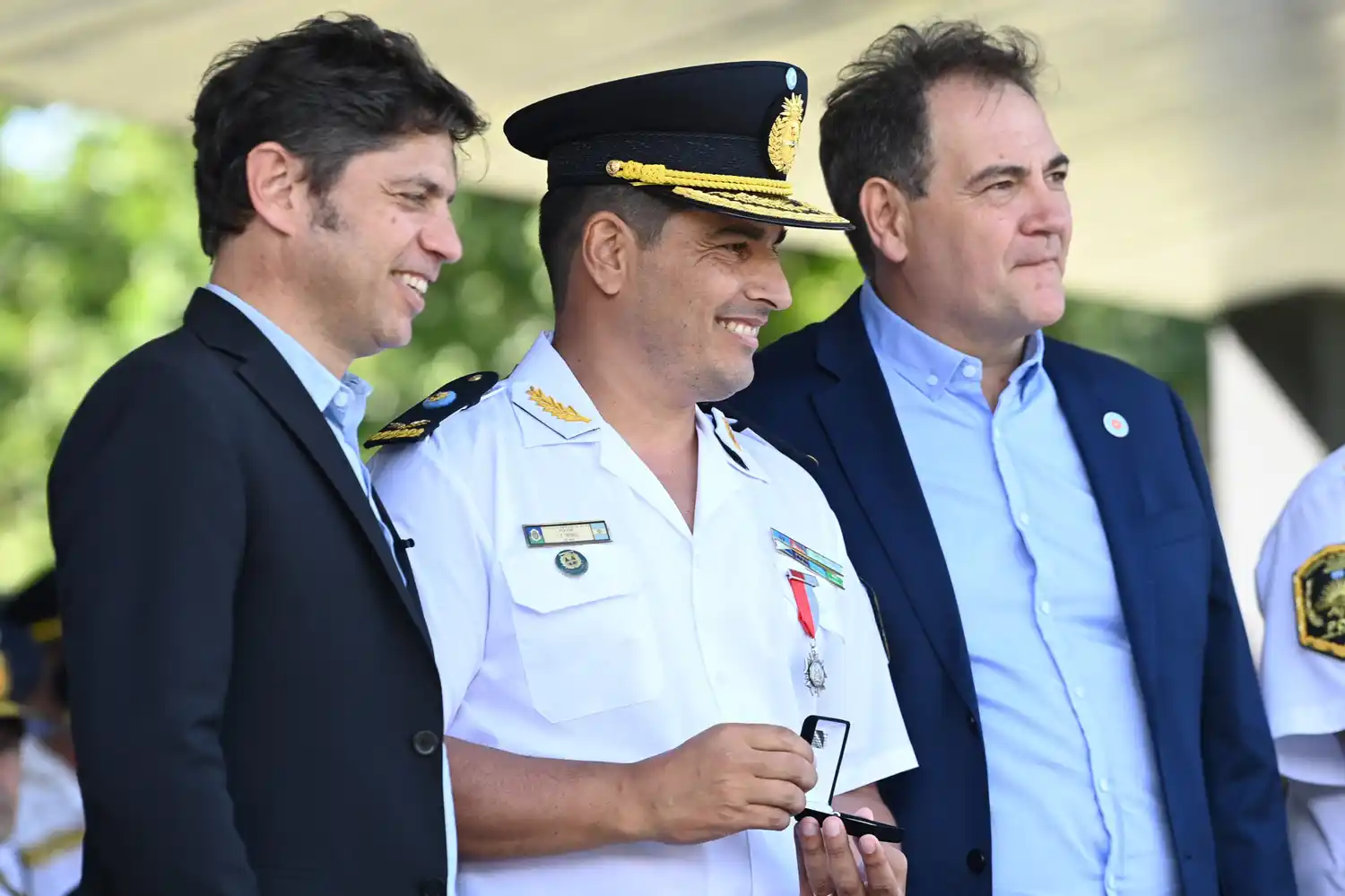 El gobernador encabezó el acto en conmemoración del 203° aniversario de la creación de la Policía de la Provincia de Buenos Aires.