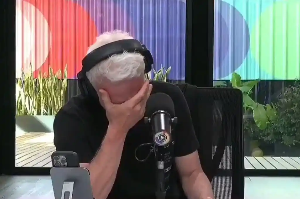“Perdón por la angustia”: Andy Kusnetzoff no pudo contener las lágrimas al hablar de la situación del país